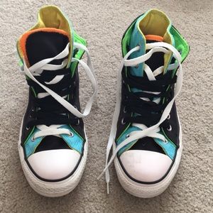 Double Layer Neon Converse